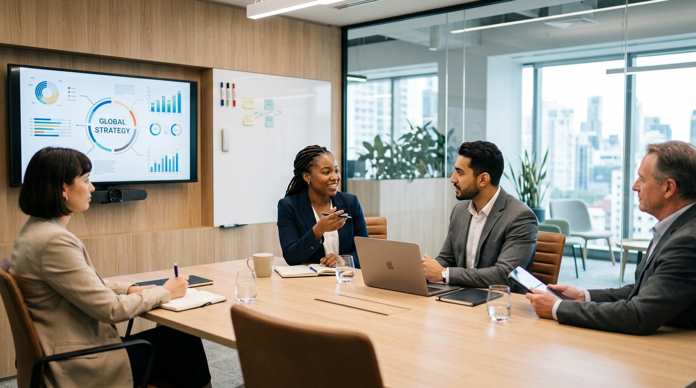 Keyline Boardroom Meeting