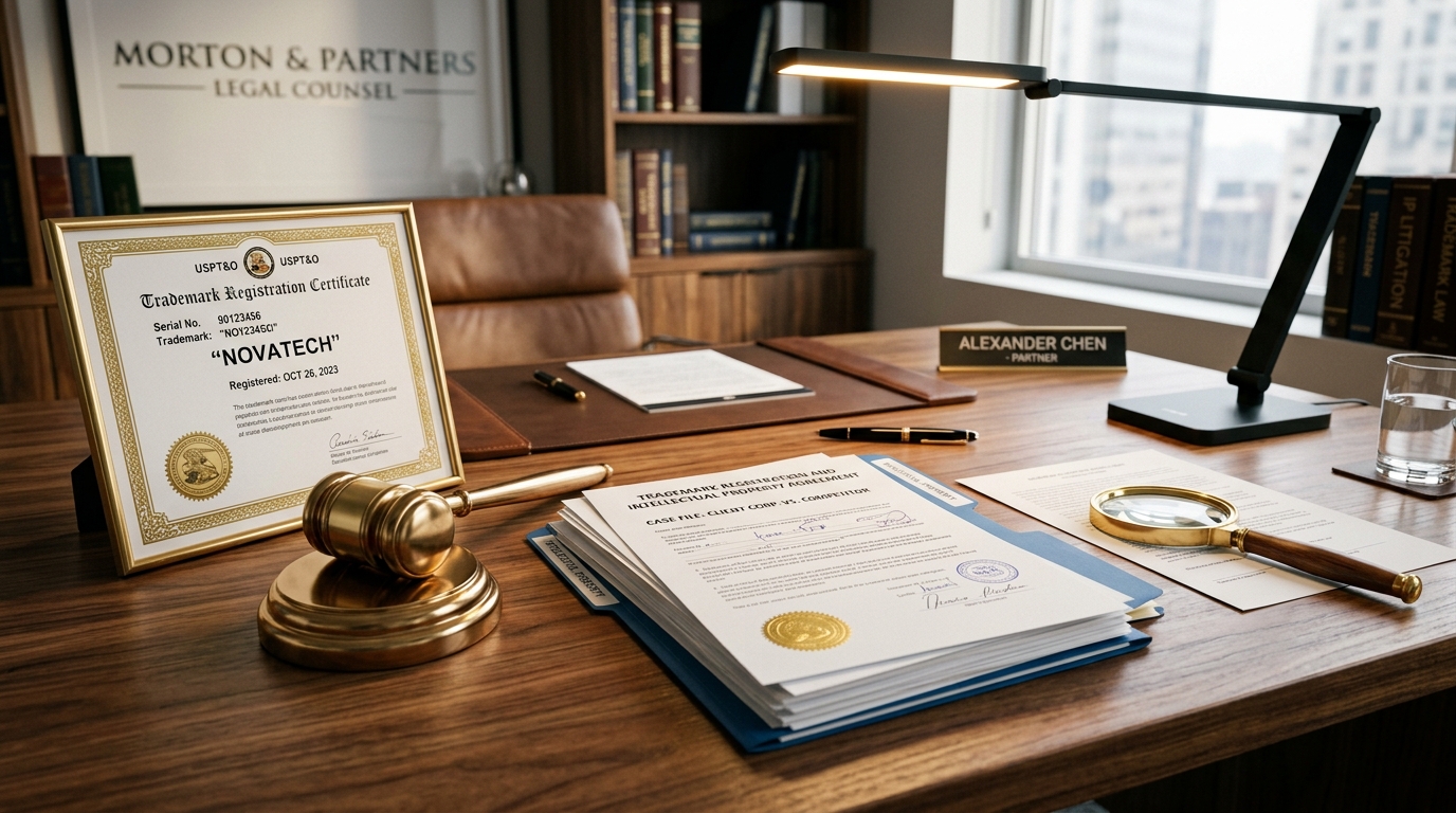 Trademark registration objection process